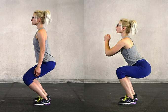 Lợi ích của việc tập squat 5 phút mỗi ngày