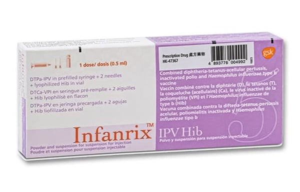 Thu hồi Giấy đăng ký lưu hành thuốc tại Việt Nam đối với thuốc Infanrix IPV Hib