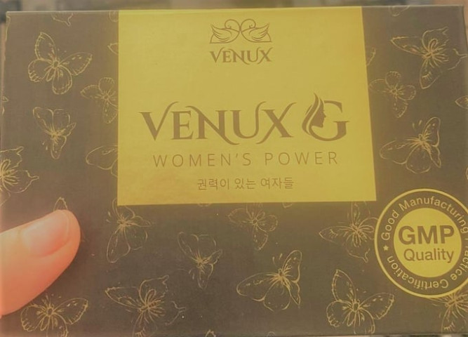 !Sản phẩm viên đặt phụ khoa Venux G Womens Power do Boss Vũ Hà Giang lưu hành “chui” trên thị trường