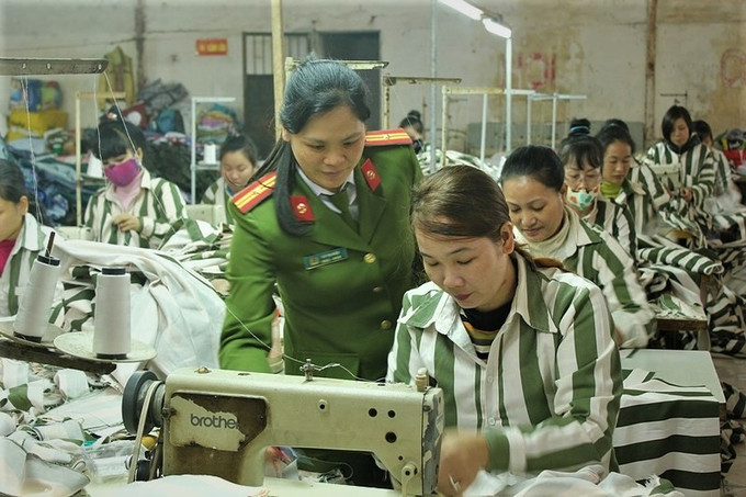 Thí điểm mô hình tổ chức hoạt động lao động, hướng nghiệp, dạy nghề cho phạm nhân ngoài trại giam