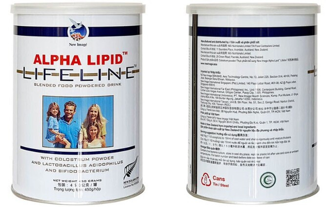 Sữa non alpha lipid lifeline bổ sung dinh dưỡng toàn diện cho cơ thể