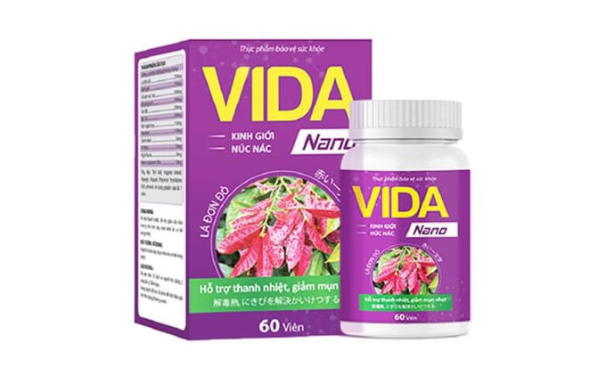 Cảnh báo Thực phẩm bảo vệ sức khỏe Vida Nano vi phạm quảng cáo