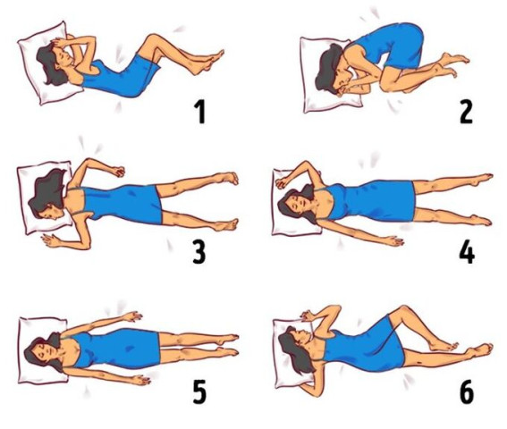 Tư thế ngủ tiết lộ điều gì về tính cách của bạn?