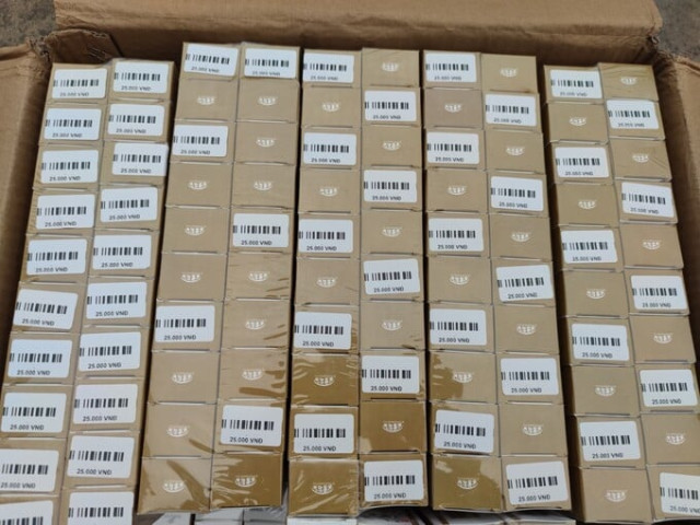 Lào Cai phát hiện lô hàng có 2.700 tuýp thuốc bôi da không rõ nguồn gốc xuất xứ