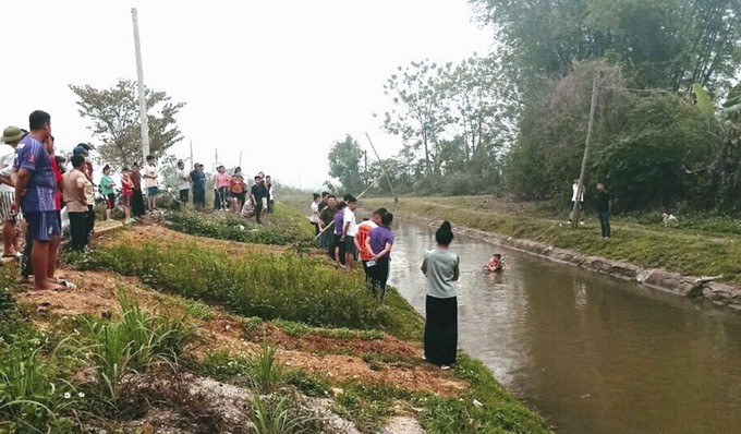 Điện Biên: Hai chị em đuối nước thương tâm khi ngã xuống kênh thủy lợi