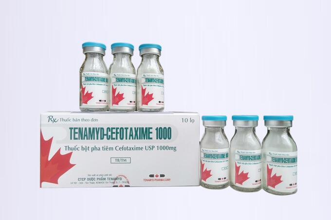 Hà Nội thông báo phản ứng có hại của thuốc Tenamyd-cefotaxime