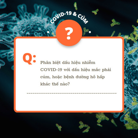 Cách phân biệt cúm và COVID-19
