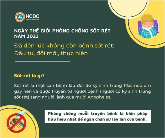 Ngày Thế giới phòng chống sốt rét năm 2023: Đã đến lúc không còn bệnh sốt rét - Đầu tư, đổi mới, thực hiện