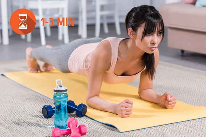 Một buổi tập luyện đơn giản có thể biến đổi toàn bộ cơ thể trong một tháng