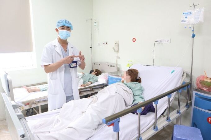 Phẫu thuật thành công lấy dị vật là kim khâu ra khỏi cơ thể của cô gái 23 tuổi