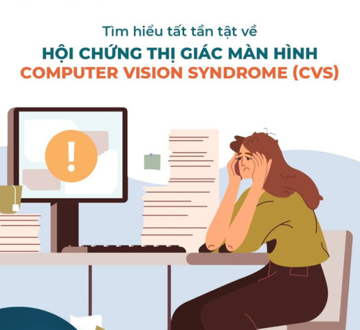 Infographics: Tìm hiểu về Hội chứng thị giác màn hình