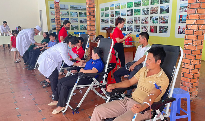 Lâm Đồng: Huyện Đạ Tẻh hưởng ứng Chiến dịch Những giọt máu hồng hè 2023