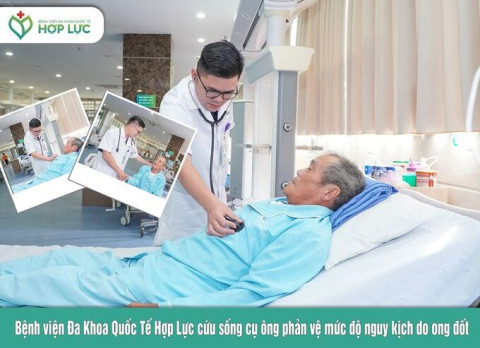 Thanh Hóa cấp cứu trường hợp bị sốc phản vệ nguy kịch do ong đốt