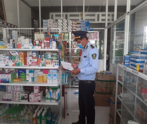 Tiền Giang xử phạt 55 triệu đồng đối với 7 cơ sở kinh dược vi phạm