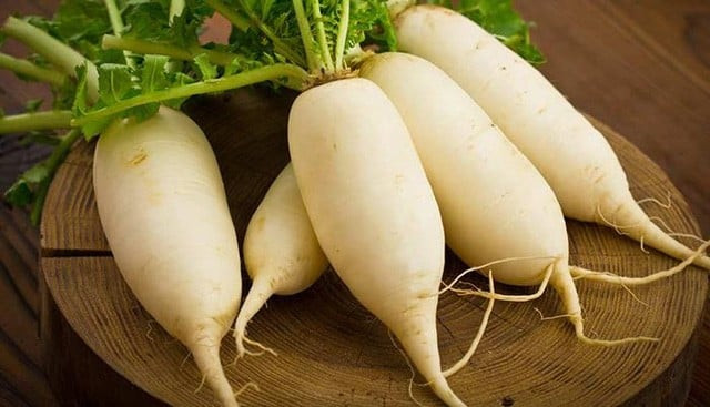 Những bài thuốc trị bệnh từ củ cải trắng (phần 1)