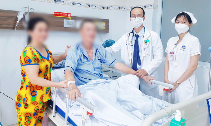 Long An cứu sống bệnh nhân 58 tuổi bị đột quỵ não thoát khỏi nguy kịch
