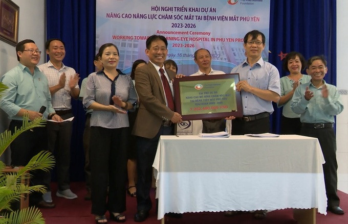 Bệnh viện mắt Phú Yên triển khai dự án “Nâng cao mô hình chăm sóc mắt”