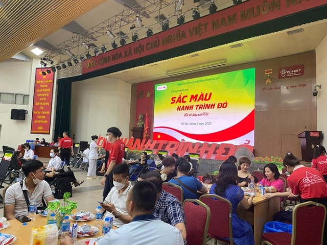 Lan tỏa sâu rộng phong trào hiến máu tình nguyện trong Hành trình Đỏ - Kết nối dòng máu Việt