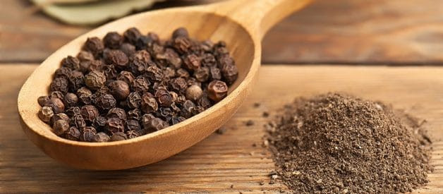 Cách sử dụng hạt tiêu để giảm mỡ bụng