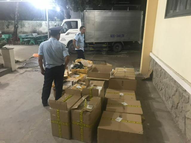 Long An phát hiện đối tượng vận chuyển 7.770 bao thuốc lá điếu nhập lậu