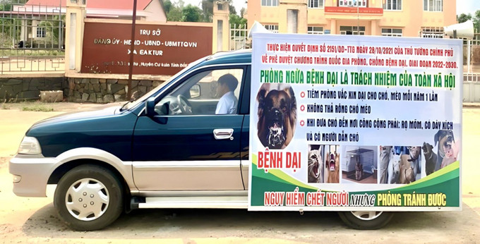 Đắk Lắk ghi nhận thêm một trường hợp tử vong nghi do mắc bệnh dại tại Krông Pắc