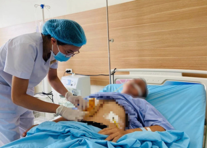 Vĩnh Phúc phẫu thuật thành công cắt toàn bộ dạ dày cho người bệnh mắc ung thư dạ dày