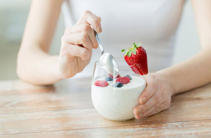 Sữa chua có thể giúp giảm cân sau khi sinh