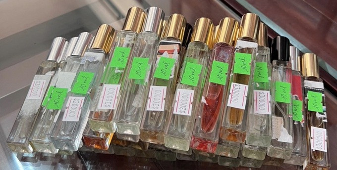 Thái Bình xử phạt 12 triệu đồng 1 cơ sở kinh doanh nước hoa không rõ nguồn gốc xuất xứ