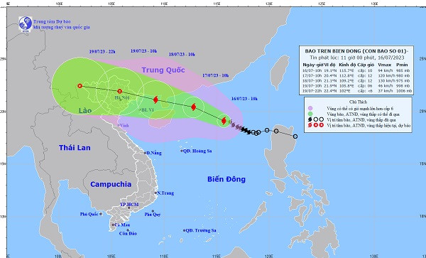 Cà Mau triển khai ứng phó với bão số 1