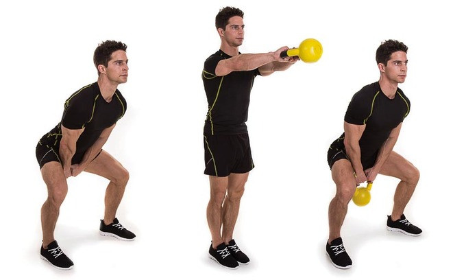 Bài tập với tạ giúp nam giới giảm mỡ toàn thân nhanh chóng