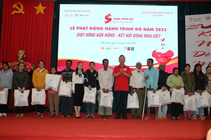 Đắk Nông phát động chương trình Hành trình Đỏ, “Giọt hồng Đắk Nông - Kết nối dòng máu Việt”