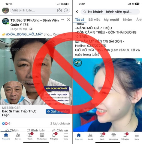 TPHCM: Tái diễn nạn mạo danh bác sĩ, thương hiệu Bệnh viện Quân y 175 để lừa đảo, trục lợi