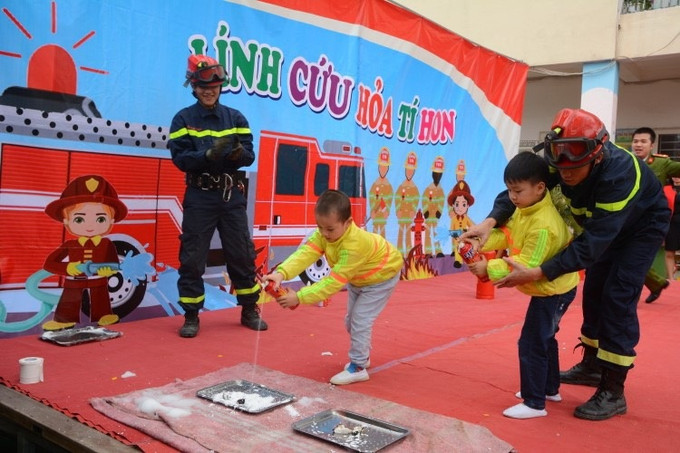Quảng Ngãi trang bị kiến thức, kỹ năng về phòng cháy, chữa cháy và cứu nạn, cứu hộ cho học sinh