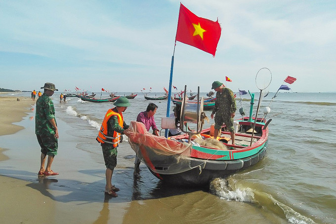 Hà Tĩnh đã tìm thấy thi thể ngư dân mất tích trên biển