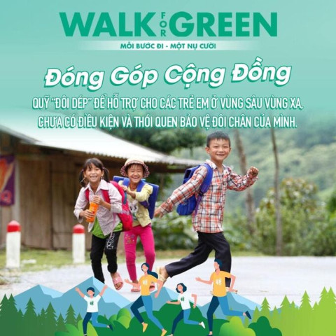 Mỗi bước đi - một nụ cười: Mang đến tiếng cười trẻ thơ cho các em nhỏ khó khăn vùng sâu, vùng xa
