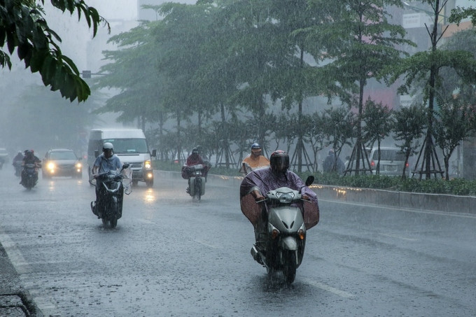 Dự báo thời tiết ngày 8/8: Khu vực vùng núi và trung du Bắc Bộ có mưa vừa, mưa to