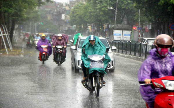 Dự báo thời tiết ngày 12/8: Miền Bắc tiếp tục mưa dông