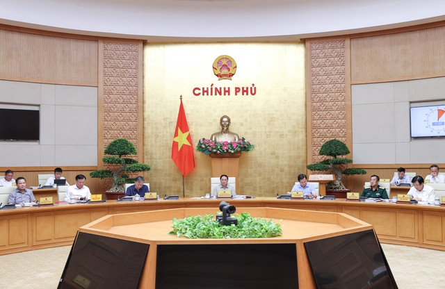Thủ tướng Chính phủ Phạm Minh Chính chủ trì phiên họp Chính phủ chuyên đề xây dựng pháp luật tháng 8/2023