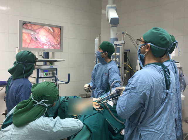 Quảng Ninh: Bệnh viện Bãi Cháy phẫu thuật nội soi điều trị rối loạn chức năng sàn chậu cho phụ nữ