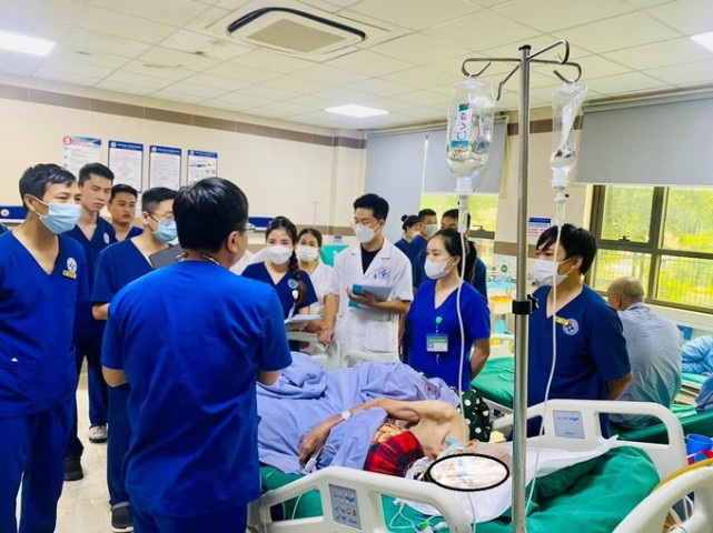 Phú Thọ: Trung tâm Y tế huyện Tân Sơn cấp cứu thành công người bệnh đột quỵ nhồi máu não giai đoạn cấp bằng phương pháp tiêu sợi huyết