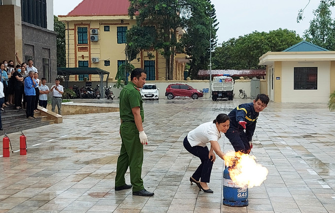 Bắc Ninh: Huyện Gia Bình tăng cường công tác phòng cháy chữa cháy và cứu nạn cứu hộ tại các khu dân cư