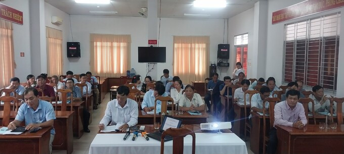 Cà Mau: Huyện Đầm Dơi tập huấn phòng, chống thiên tai cứu nạn năm 2023