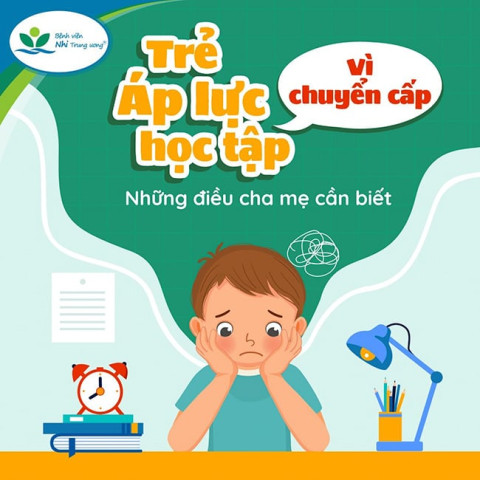 Những điều cha mẹ cần biết về vấn đề trẻ áp lực học tập chuyển cấp