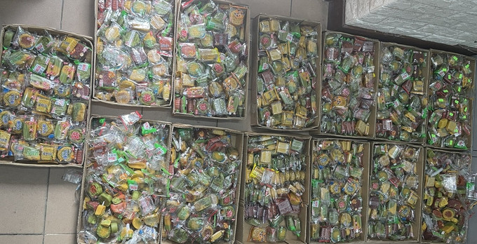 Hải Dương phát hiện và tiêu hủy 1.300 chiếc bánh Trung thu không rõ nguồn gốc xuất xứ