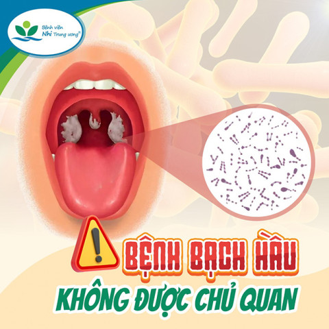 Nguyên nhân, triệu chứng, biến chứng và phòng ngừa bệnh bạch hầu bằng vaccine