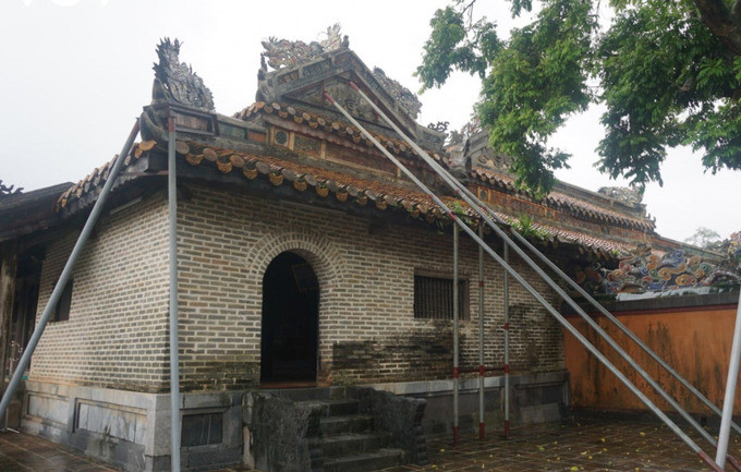 Thừa Thiên Huế xử lý khẩn cấp các điểm di tích bị sạt lở