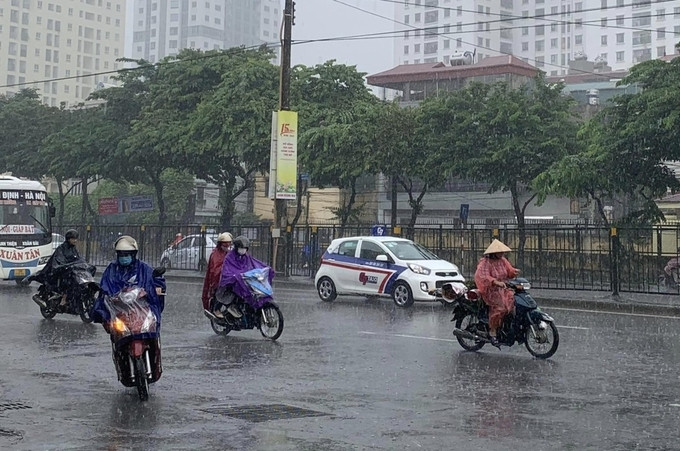 Dự báo thời tiết ngày 7/10: Miền Bắc mưa rào và dông đón không khí lạnh