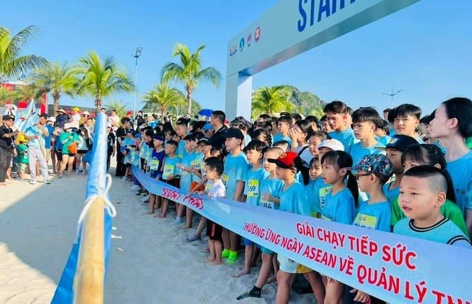 Hơn 1.000 người tham gia Giải chạy “Tiếp sức hưởng ứng ngày ASEAN về quản lý thiên tai năm 2023”