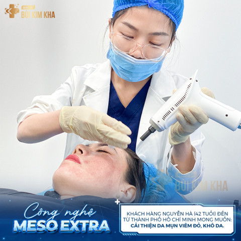 Bác sĩ Kim Kha - chuyên khoa da liễu, chia sẻ công nghệ đột phá của Meso Extra