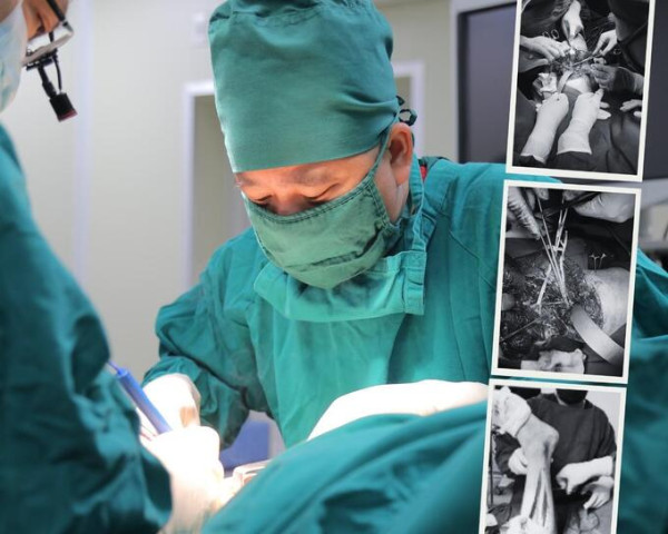 Hà Nội: Bệnh viện Đa khoa Đức Giang phẫu thuật nối thành công cẳng chân gần bị đứt rời cho 1 nam bệnh nhân